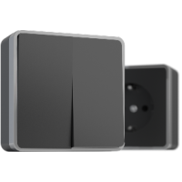 Черный с серебром