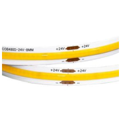 Светодиодная лента PRO COB 480LED/M 24V IP20 Warm (Hi-Seastar | 12 W/m | Warm | 5m)