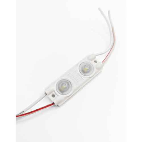 Светодиодный модуль с линзой LC 2835 2LED 12V IP65