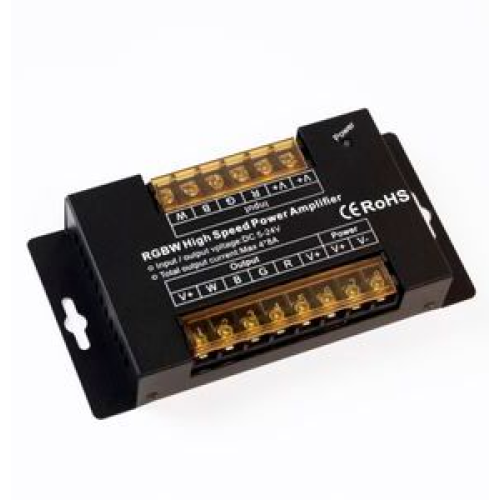 Высокоскоростной усилитель SR-AMP-RGBW-32А 4CH (Seastar/5-24V/160-768W)