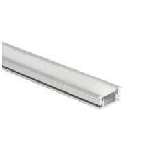 Алюминиевый профиль 4L-2711-V ANOD+OPAL Ударопрочный рассеиватель