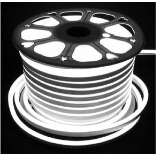 Гибкий светодиодный неон 2835 120LED/m 8x16мм 24V IP65 White