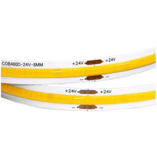 Светодиодная лента COB 480LED/M Warm 24V IP33