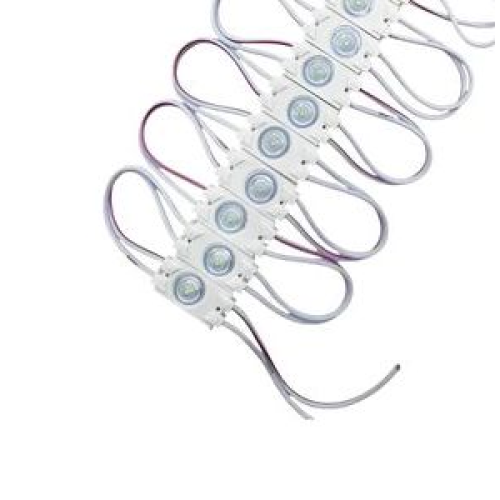 Светодиодный модуль с линзой LС 2835 1LED B1 Lens 12V IP65