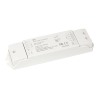 RGBW-контроллер V4 4L-RGBW/RGB/CCT/DIM 20А (12-48V, 4CH, 20A, 240-720W)