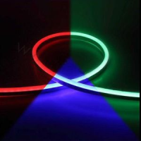 Гибкий светодиодный неон 2835 120LED/m 8x16мм 12V IP65 RGB односторонний