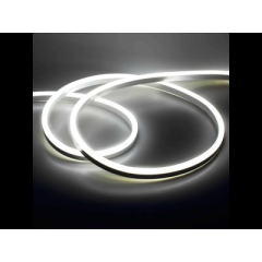 Гибкий светодиодный неон 2835 120LED/m 8x16мм 12V IP65 White односторонний