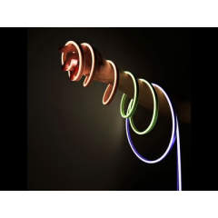 Гибкий светодиодный неон 5050 60LED/m 15x26мм 220V IP67 RGB