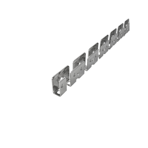 Крепеж оцинкованный гибкий для силиконовой оболочки 04x10mm