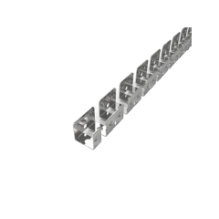 Крепеж оцинкованный гибкий для силиконовой оболочки 10x10mm