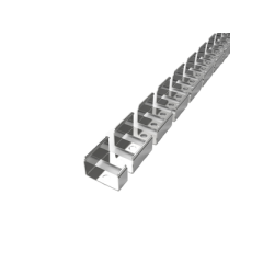Крепеж оцинкованный гибкий для силиконовой оболочки 14x9mm