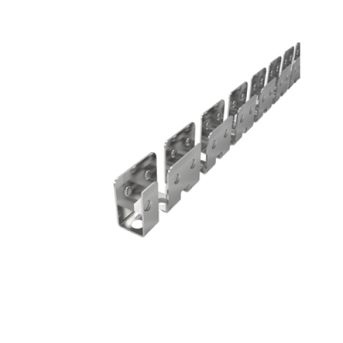 Крепеж оцинкованный гибкий для силиконовой оболочки 6x12mm