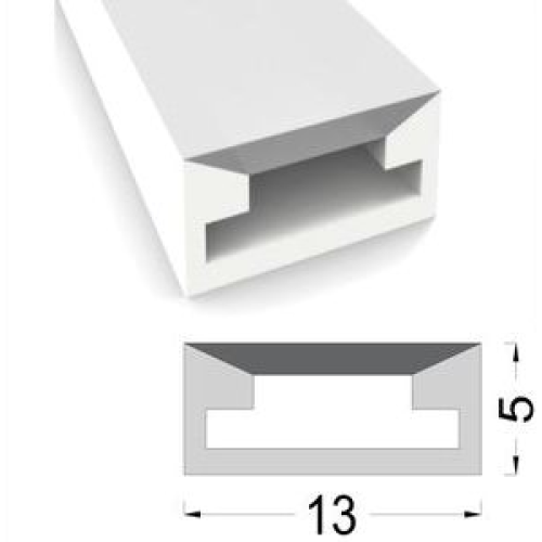 Силиконовая оболочка 13*5mm 10mm, прозрачный рассеиватель