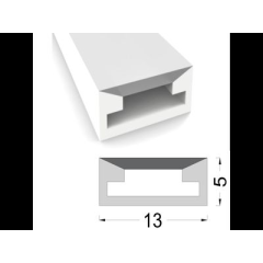 Силиконовая оболочка 13*5mm 10mm, прозрачный рассеиватель