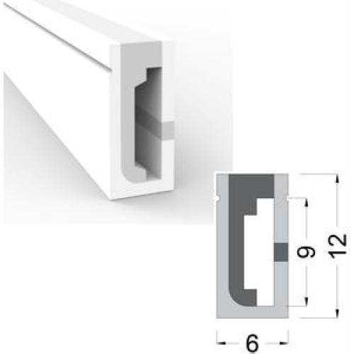 Силиконовая оболочка 6*12mm 8mm