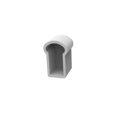 Заглушка глухая для силиконовой оболочки 15*12