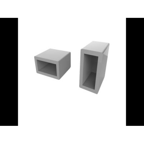 Заглушка глухая для силиконовой оболочки 15*17