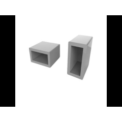 Заглушка глухая для силиконовой оболочки 15*19