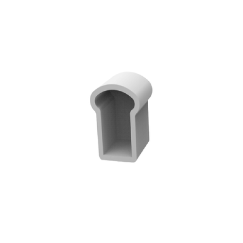 Заглушка глухая для силиконовой оболочки 15*19