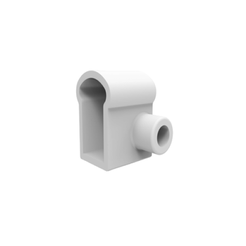 Заглушка с отверстием для силиконовой оболочки 15*14