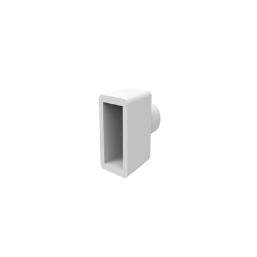 Заглушка с отверстием для силиконовой оболочки 20*14