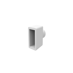 Заглушка с отверстием для силиконовой оболочки 20*19