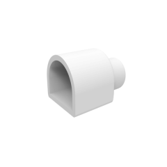 Заглушка с отверстием для силиконовой оболочки 20*22