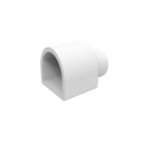 Заглушка с отверстием для силиконовой оболочки 20*22