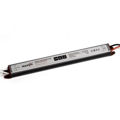 Герметичный блок питания 24W 12V IP67 Long (12V/2A/24W) (Seastar/IP67 металл/2 года)