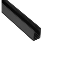 Алюминиевый профиль 4L-1015-NEON ANOD BLACK ДЛЯ LED-НЕОНА