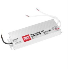 Герметичный блок питания 250W 12V IP67 Extra Slim (12V/21A/250W) (4LED/IP67 металл/1 год)