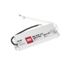 Герметичный блок питания 60W 24V IP67 Extra Slim (24V/2.5A/60W) (4LED/IP67 металл/1 год)