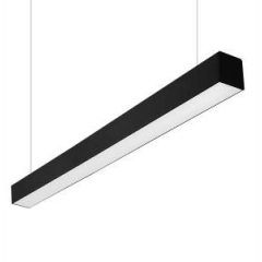 Подвесной линейный светильник Черный 4000K 30W 220V 1000x60x70mm
