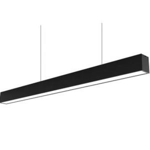 Подвесной линейный светильник Черный 4000K 50W 220V 1500x60x70mm