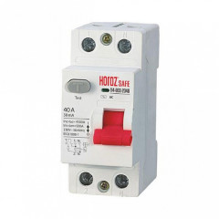 Выключатель Остаточного Тока 2P 40A 30mA 230V SAFE (RCCB 2P 40)