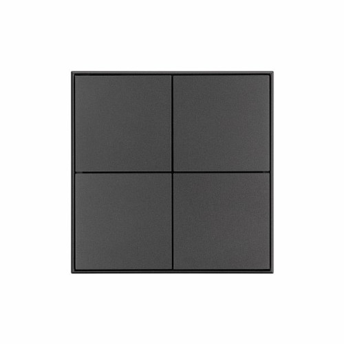 INTELLIGENT ARLIGHT Кнопочная панель KNX-304-23-IN Black (BUS, Frame) (IARL, IP20 Металл, 2 года)