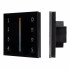 Панель Sens SMART-P43-MIX Black (230V, 4 зоны, 2.4G) (Arlight, IP20 Пластик, 5 лет)
