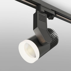 Трековый светодиодный светильник для однофазного шинопровода Accord черный 20W 4200K (1 шт.) LTB36