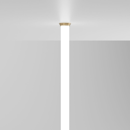 Встраиваемое крепление для круглого гибкого неона Full light латунь FL 2860