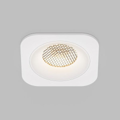 Светильник встраиваемый светодиодный Tetro 10W 3000K белый IP44 15276/LED
