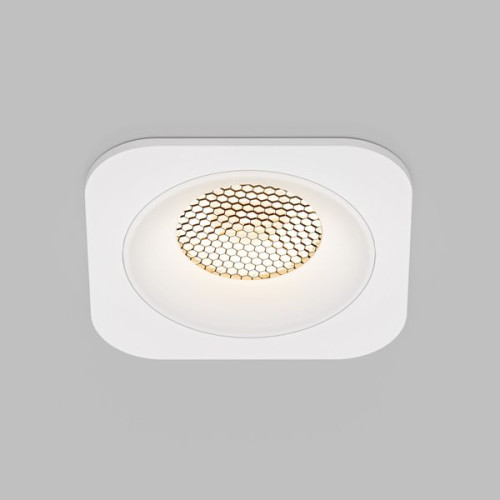 Светильник встраиваемый светодиодный Tetro 10W 3000K белый IP44 15276/LED