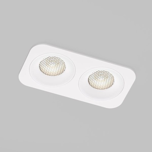 Светильник встраиваемый светодиодный Tetro 10W 4000K белый IP44 15277/LED