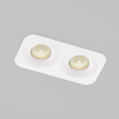 Светильник встраиваемый светодиодный Tetro 20W 3000K белый IP44 15277/LED