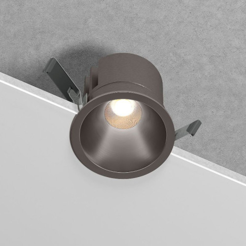 Светильник встраиваемый светодиодный Forte 15W 4000K титан 25071/LED