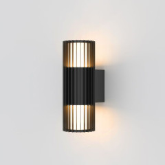 Уличный настенный светильник Entero (35189/W) 3000K черный 35189/W черный