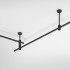 Esthetic Magnetic Шинопровод накладной черный 2 м 85137/00