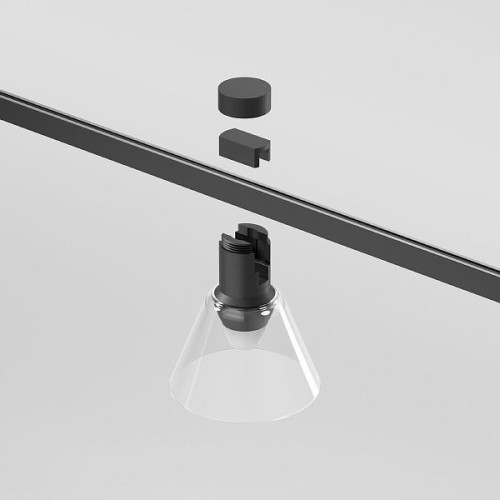 Esthetic Magnetic Трековый светильник 3W 3000K чёрный 85118/01