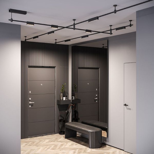 Esthetic Magnetic Трековый светильник 6W 3000K чёрный 85122/01