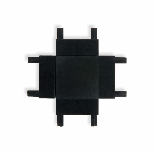 Flat Magnetic Четырёхсторонний соединитель для накладного шинопровода (чёрный) 85003/00