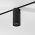 Slim Magnetic Трековый поворотный светильник 13W 4000K Kars черный 85524/01